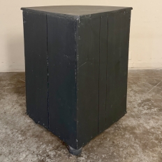 18th Century Dutch Rustic Painted Corner Cabinet