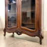 19th Century French Louis XV Walnut Display Armoire ~ Bookcase