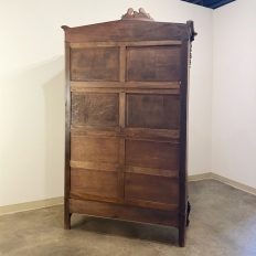 19th Century French Louis XV Walnut Display Armoire ~ Bookcase