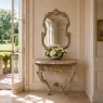 Italian 19th Century Louis XV Carved Giltwood Mirror