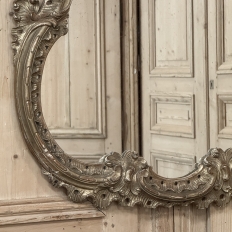 Italian 19th Century Louis XV Carved Giltwood Mirror