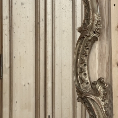 Italian 19th Century Louis XV Carved Giltwood Mirror