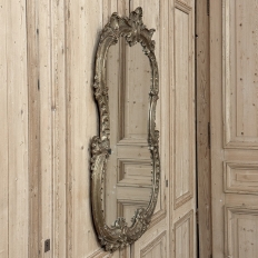 Italian 19th Century Louis XV Carved Giltwood Mirror