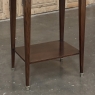 Pair Mid-Century Louis XVI Style Mahogany End Tables