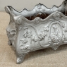 Pair Antique French Louis XIV Style Cast Iron Jardinières