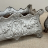 Pair Antique French Louis XIV Style Cast Iron Jardinières