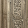 18th Century French Régence Period Stripped White Oak Armoire from the Loire Valley