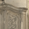 18th Century French Régence Period Stripped White Oak Armoire from the Loire Valley
