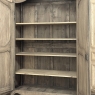 18th Century French Régence Period Stripped White Oak Armoire from the Loire Valley