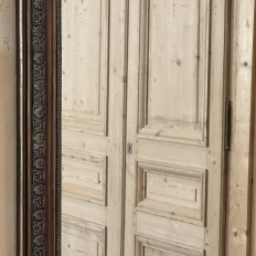 Antique French Napoleon III Mirror in the Louis XVI Style with Lovebirds