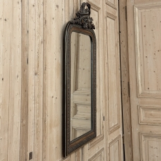 Antique French Napoleon III Mirror in the Louis XVI Style with Lovebirds