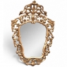 Italian Baroque Giltwood Mirror