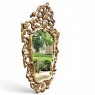 Italian Baroque Giltwood Mirror