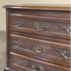 Antique French Louis XV Walnut Petit Commode ~ Nightstand