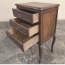 Antique French Louis XV Walnut Petit Commode ~ Nightstand