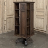 19th Century French Renaissance Revival Oak Revolving Bookcase