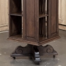 19th Century French Renaissance Revival Oak Revolving Bookcase