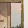 Early 19th Century French Hand-Painted Trumeau Mirror