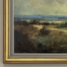 Mid-Century Framed Oil Painting on Panel by H. Lemoine