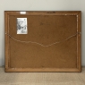 Mid-Century Framed Oil Painting on Panel by H. Lemoine