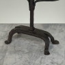 Mid-Century French Brutalist Hand-Forged Iron Seven-Light Candelabrum
