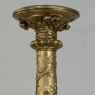 Set of Two 19th Century French Renaissance Gilt Bronze Candlesticks