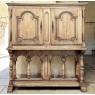 Early 19th Century Rustic Country French Raised Cabinet