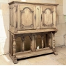 Early 19th Century Rustic Country French Raised Cabinet