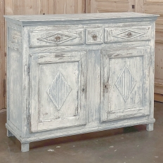 18th Century Swedish Gustavian Period Painted Buffet