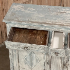 18th Century Swedish Gustavian Period Painted Buffet