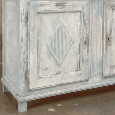 18th Century Swedish Gustavian Period Painted Buffet