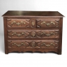 18th Century French Louis XIV Walnut Commode