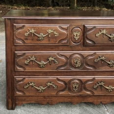 18th Century French Louis XIV Walnut Commode