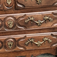 18th Century French Louis XIV Walnut Commode