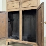 19th Century Rustic Country French Stripped Pine Vitrine