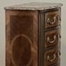 19th Century French Louis XIV Style Marquetry Marble Top Commode