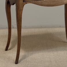 18th Century Dutch Oak End Table with Cabriole Legs