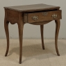 18th Century Dutch Oak End Table with Cabriole Legs