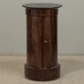 Early 19th Century French Empire to Louis Philippe Mahogany Marble Top Cabinet ~ Pedestal