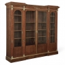 19th Century French Louis XVI Mahogany and Burl Bookcase by Maison Lalande