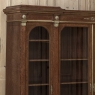 19th Century French Louis XVI Mahogany and Burl Bookcase by Maison Lalande