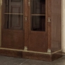 19th Century French Louis XVI Mahogany and Burl Bookcase by Maison Lalande