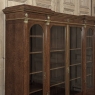 19th Century French Louis XVI Mahogany and Burl Bookcase by Maison Lalande