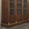 19th Century French Louis XVI Mahogany and Burl Bookcase by Maison Lalande