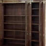 19th Century French Louis XVI Mahogany and Burl Bookcase by Maison Lalande