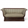 Early 19th Century French Charles X Mahogany Sofa ~ Canape