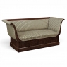 Early 19th Century French Charles X Mahogany Sofa ~ Canape
