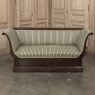 Early 19th Century French Charles X Mahogany Sofa ~ Canape