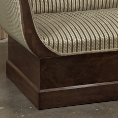 Early 19th Century French Charles X Mahogany Sofa ~ Canape