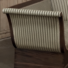 Early 19th Century French Charles X Mahogany Sofa ~ Canape